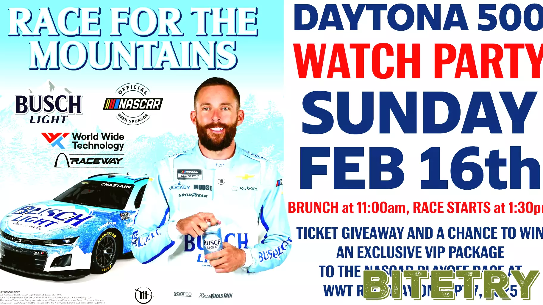 Experience the Thrill of the Daytona 500 at WWTR's Watch Party